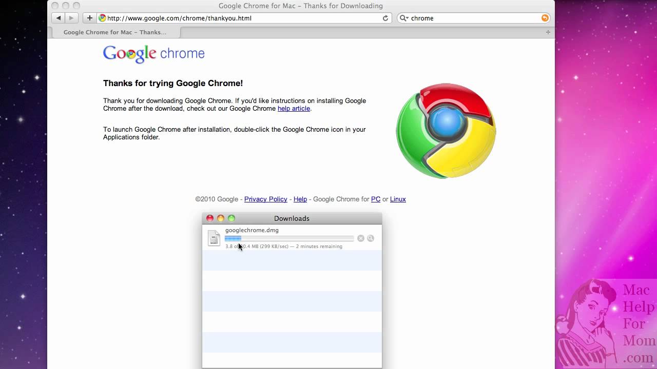 Download google chrome for macbook
